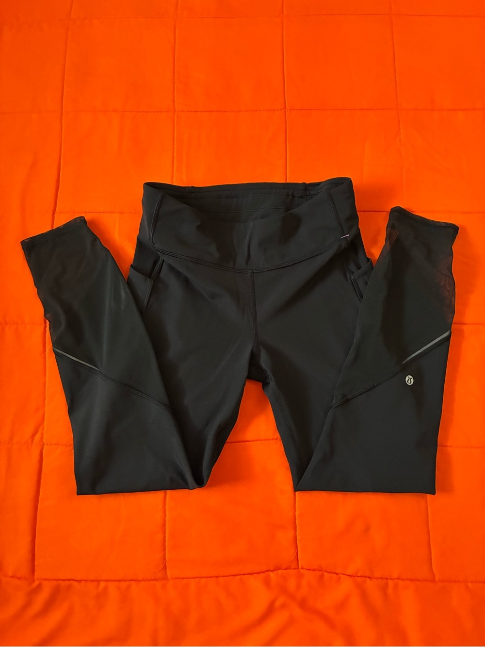Lululemon Leggings Womens 6 Black High Rise Athletic Activewear Gym